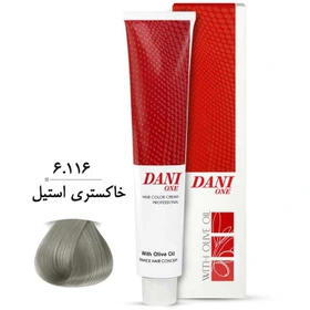 رنگ مو دنی وان شماره 6.116 حجم ۱۰۰ میلی لیتر خاکستری استیل
